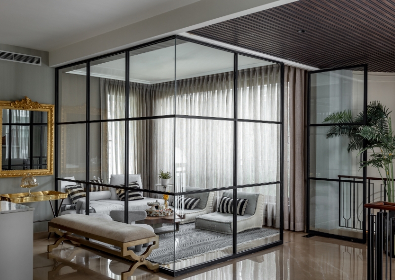 A modern home that nods to the neoclassical style and celebrates the essence of family life.