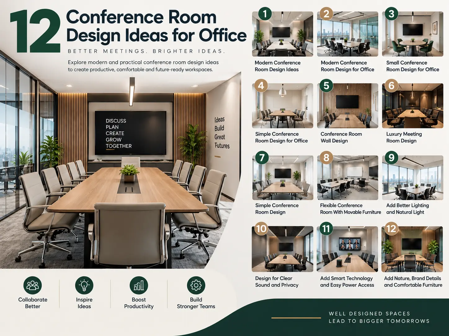 12 Conference Room Design Ideas for Office