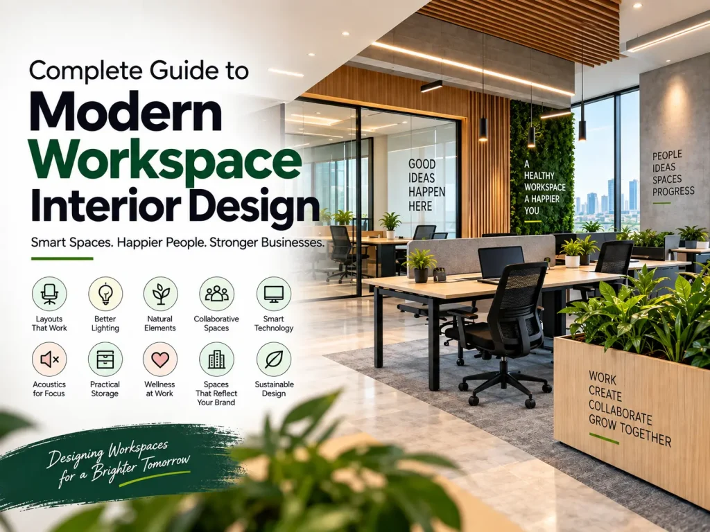 Complete Guide to Modern Workspace Interior Design