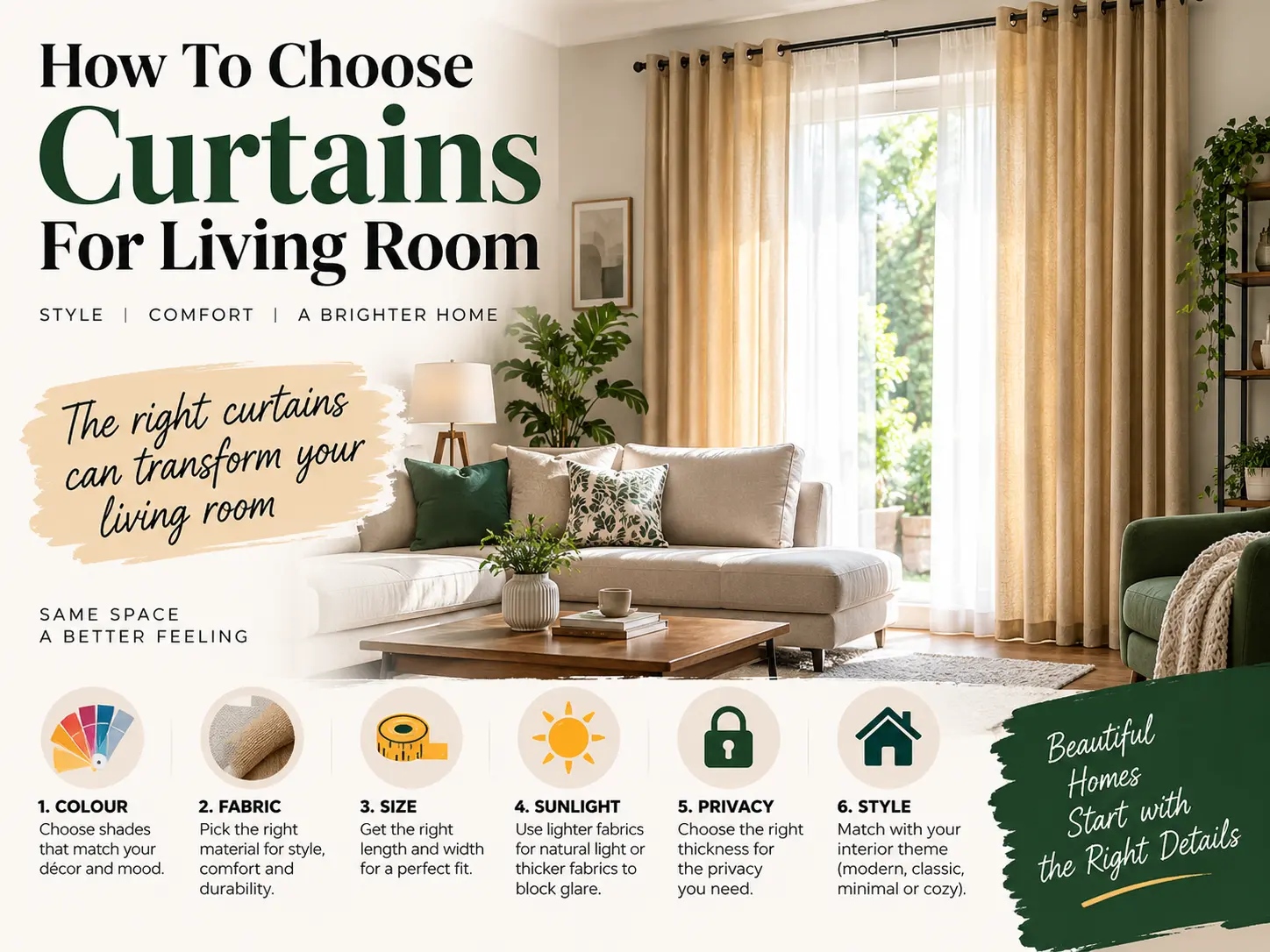 How To Choose Curtains For Living Room Group DCA