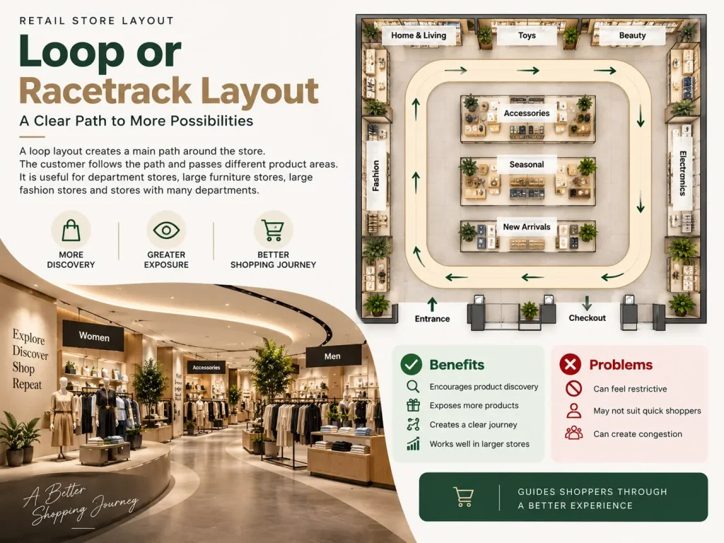 Loop or Racetrack Layout - Group DCA