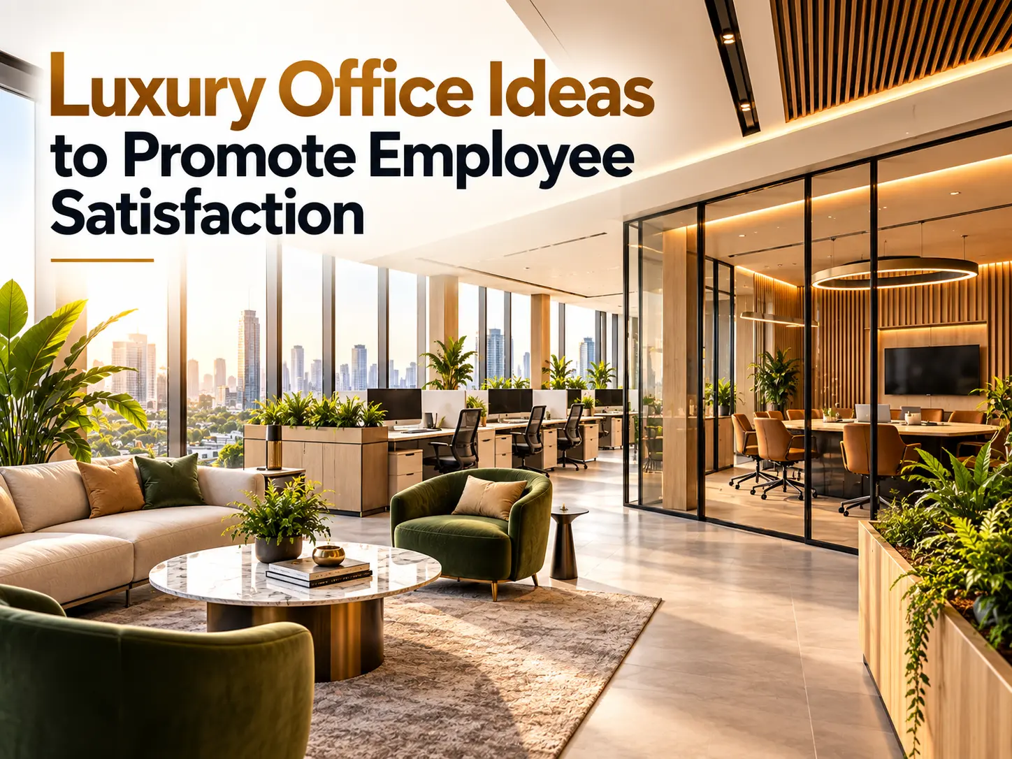 Luxury Office Ideas to Promote Employee Satisfaction - Group DCA