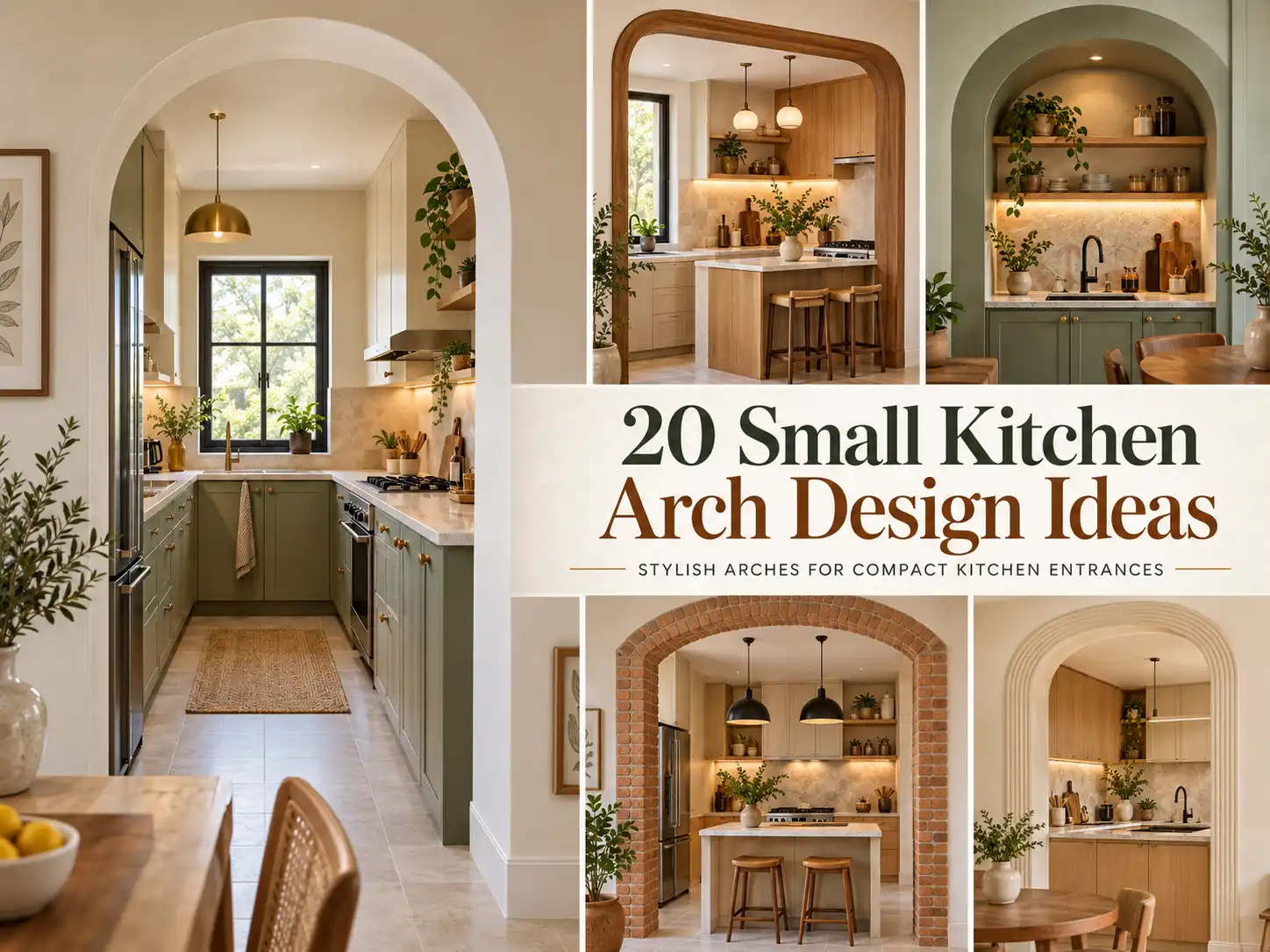 20 Small Kitchen Arch Design Ideas