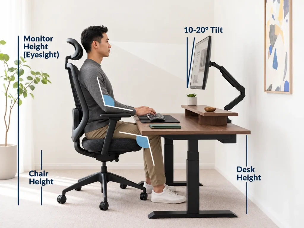 What Is Ergonomic Office Design 7 Rules & Tips group dca